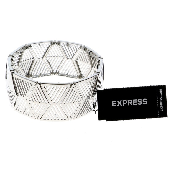 Express Jewelry - Express Fashion-Bracelet Silver-Tone NWT